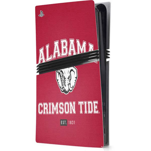 University of Alabama Crimson Tide Basketball PS5 Pro Console Skin