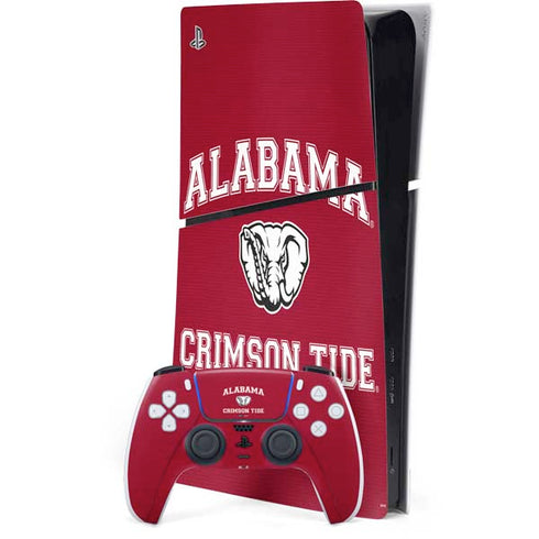 University of Alabama Crimson Tide Basketball PlayStation PS5 Skins