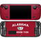 University of Alabama Crimson Tide Basketball Steam Deck Handheld Gaming Computer OLED Skin