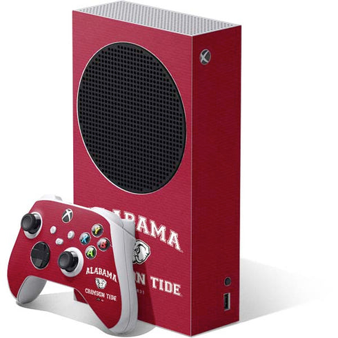 University of Alabama Crimson Tide Basketball Xbox Series S Skins