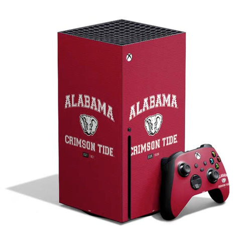University of Alabama Crimson Tide Basketball Xbox Series X Bundle Skin