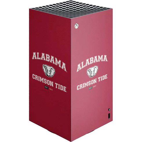 University of Alabama Crimson Tide Basketball XBox Series X Digital Edition Console Skin