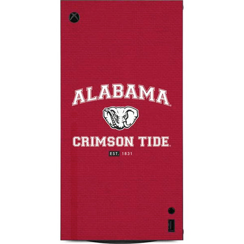 University of Alabama Crimson Tide Basketball XBox Series X Digital Edition Console Skin