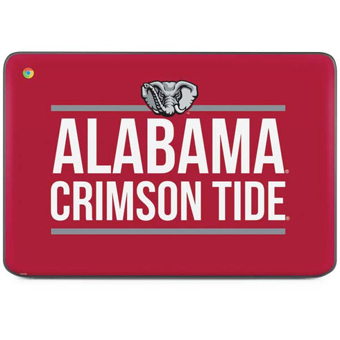 University of Alabama Crimson Tide HP Chromebook Skin