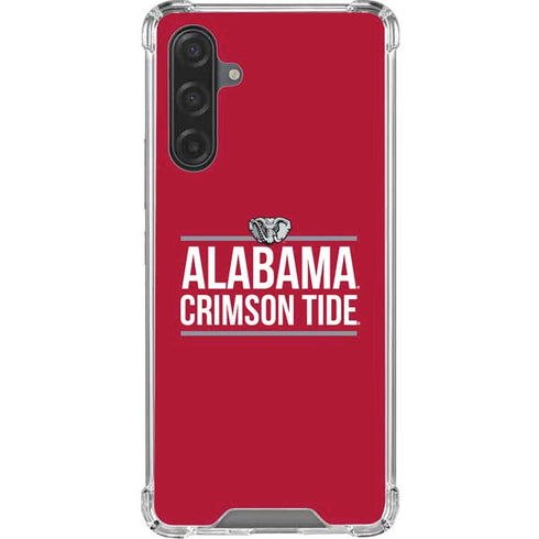 University of Alabama Crimson Tide Galaxy A17 Clear Case