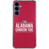 University of Alabama Crimson Tide Galaxy A55 5G Clear Case