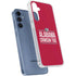 University of Alabama Crimson Tide Galaxy A55 5G Clear Case