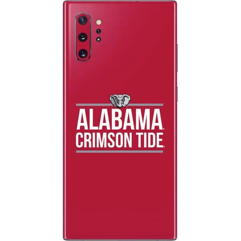 University of Alabama Crimson Tide Galaxy Note 10 Plus Skin