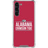 University of Alabama Crimson Tide Galaxy S24 FE Clear Case