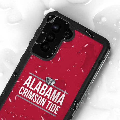 University of Alabama Crimson Tide Galaxy S24 Plus Waterproof Case