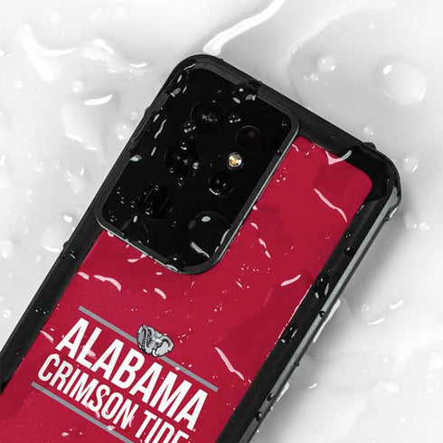 University of Alabama Crimson Tide Galaxy S24 Ultra Waterproof Case