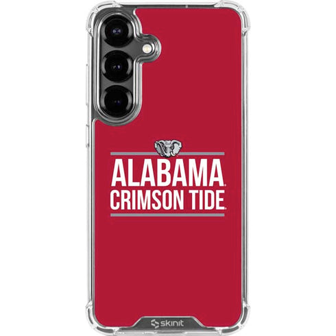 University of Alabama Crimson Tide Galaxy S26 Clear Case