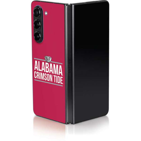 University of Alabama Crimson Tide Galaxy Z Fold5 5G Skin
