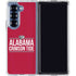 University of Alabama Crimson Tide Galaxy Z Fold6 Clear Case