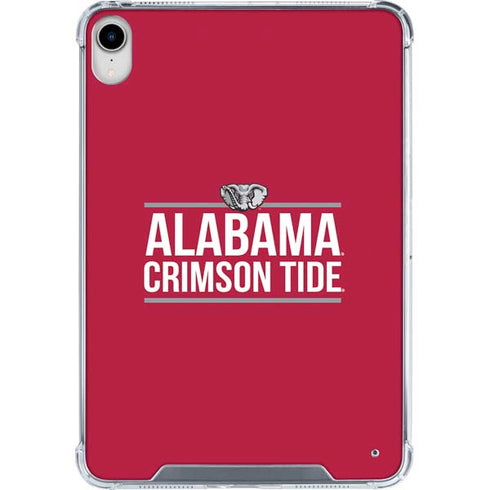 University of Alabama Crimson Tide iPad 11th Gen (2025) Clear Case