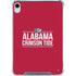 University of Alabama Crimson Tide iPad 11th Gen (2025) Clear Case
