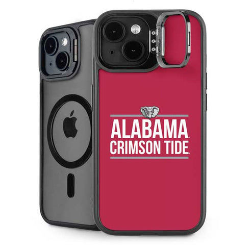 University of Alabama Crimson Tide iPhone 15 Plus Kickstand Case