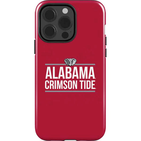 University of Alabama Crimson Tide iPhone 15 Pro Impact Case