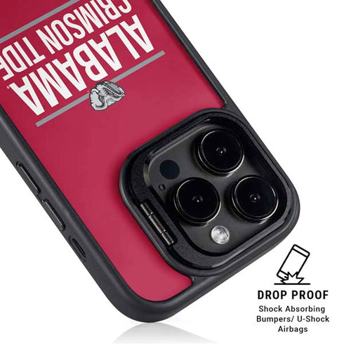 University of Alabama Crimson Tide iPhone 15 Pro Max Kickstand Case