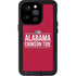 University of Alabama Crimson Tide iPhone 15 Pro Waterproof Case