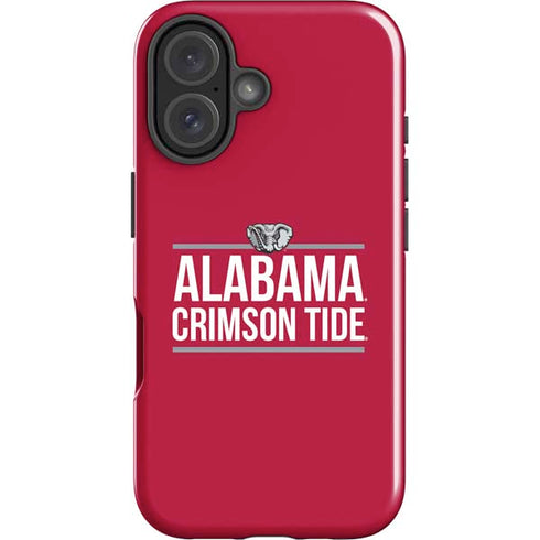 University of Alabama Crimson Tide iPhone 16 Plus Impact Case
