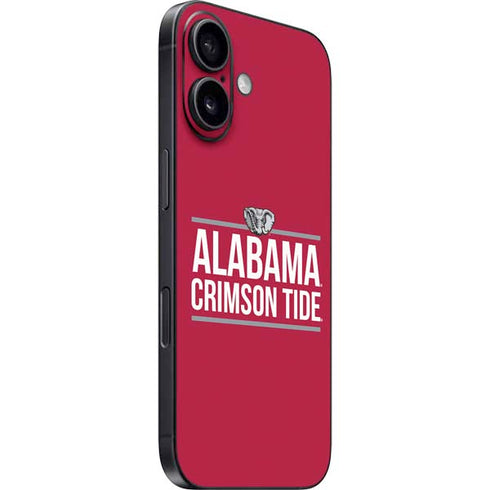 University of Alabama Crimson Tide iPhone 16 Plus Skin