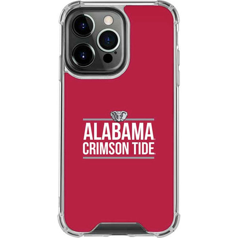 University of Alabama Crimson Tide iPhone 16 Pro Clear Case