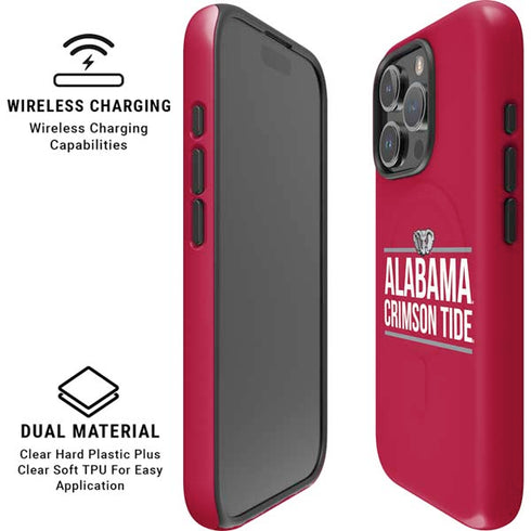 University of Alabama Crimson Tide iPhone 16 Pro Magsafe Impact Case