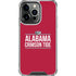 University of Alabama Crimson Tide iPhone 16 Pro Max Clear Case