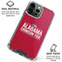 University of Alabama Crimson Tide iPhone 16 Pro Max Clear Case
