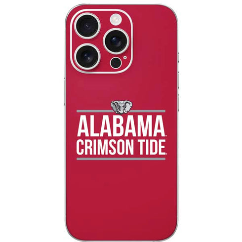 University of Alabama Crimson Tide iPhone 16 Pro Skin