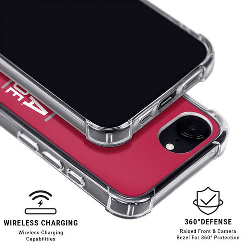 University of Alabama Crimson Tide iPhone 16e Clear Case