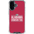 University of Alabama Crimson Tide iPhone 17 Clear Case