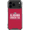 University of Alabama Crimson Tide iPhone 18 Pro Max Clear Case