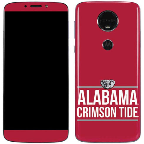 University of Alabama Crimson Tide Moto E5 Plus Skin