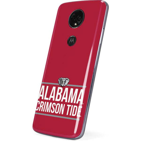 University of Alabama Crimson Tide Moto E5 Plus Skin