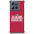 University of Alabama Crimson Tide Moto G 5G (2025) Clear Case