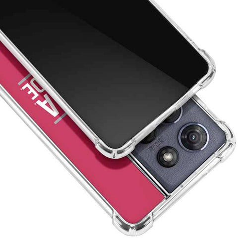 University of Alabama Crimson Tide Moto G Play 5G (2025) Clear Case