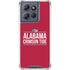 University of Alabama Crimson Tide Moto G Stylus 5G (2025) Clear Case