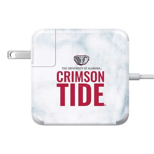 University of Alabama Crimson Tide Net 85W Power Adapter (15 and 17 inch MacBook Pro Charger) Skin