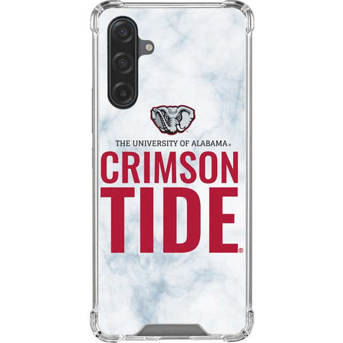 University of Alabama Crimson Tide Net Galaxy A17 Clear Case