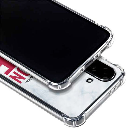 University of Alabama Crimson Tide Net Galaxy A36 5G Clear Case