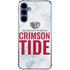 University of Alabama Crimson Tide Net Galaxy A55 5G Clear Case