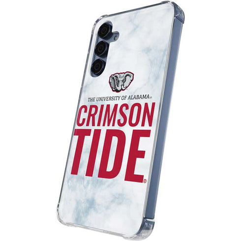 University of Alabama Crimson Tide Net Galaxy A55 5G Clear Case