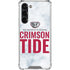 University of Alabama Crimson Tide Net Galaxy S24 FE Clear Case