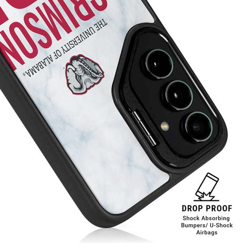 University of Alabama Crimson Tide Net Galaxy S25 Kickstand Case