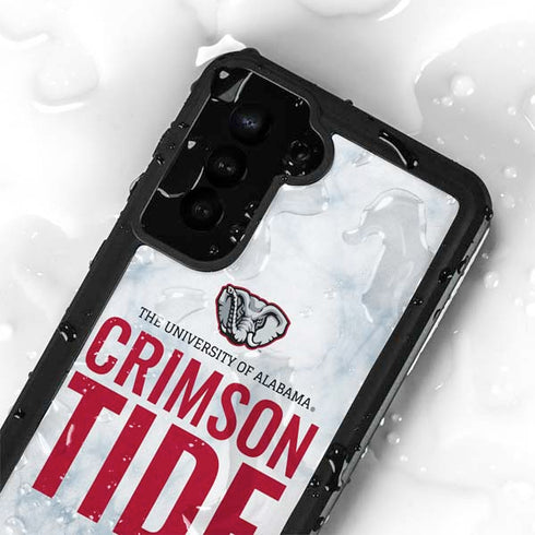 University of Alabama Crimson Tide Net Galaxy S24 Plus Waterproof Case