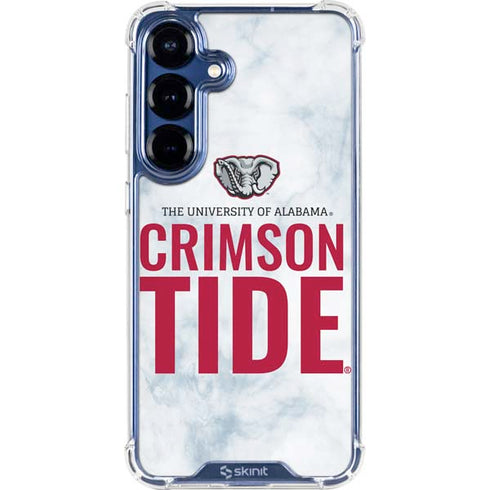 University of Alabama Crimson Tide Net Galaxy S25 Clear Case