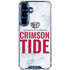 University of Alabama Crimson Tide Net Galaxy S25 Plus Clear Case