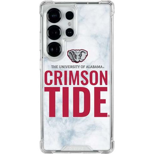 University of Alabama Crimson Tide Net Galaxy S25 Ultra Clear Case
